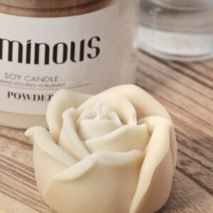 White Rose Candle -Giveaways